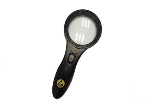 ไฟส่องขยายตรวจงาน แว่นขยายตรวจงาน แว่นขยายส่องงาน Esd led magnifier bsc
